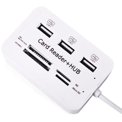 CARD READER SD-MMC-MICRO SD 4IN1 PM-9052