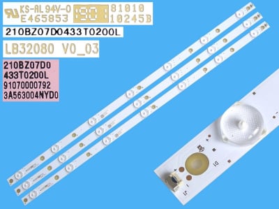 Φωτιστικό LED LB32080 σετ 3 τεμαχίων
