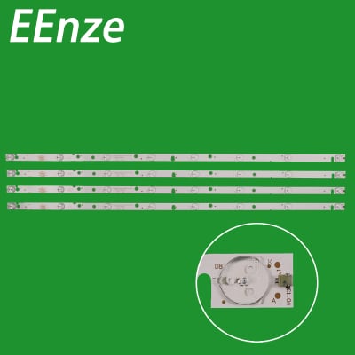 Οπίσθιος φωτισμός LED 0D40D08-ZC21FG-01 σετ 4+ κολλητική ταινία