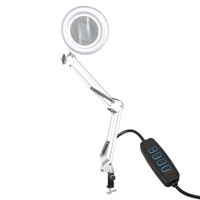 Επιτραπέζιος μεγεθυντικός φακός LUPA PM-8606C-D LED64