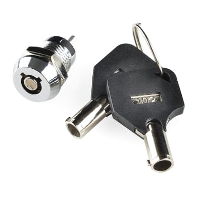 KEY SWITCH KS-09 ON-OFF 12mm