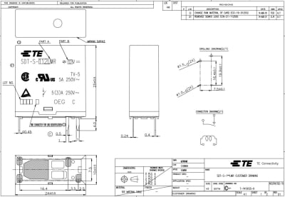 RELAY SDT-S-112LMR 4P