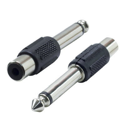 AC-021 6.3mm jack-RCA socket  Mono