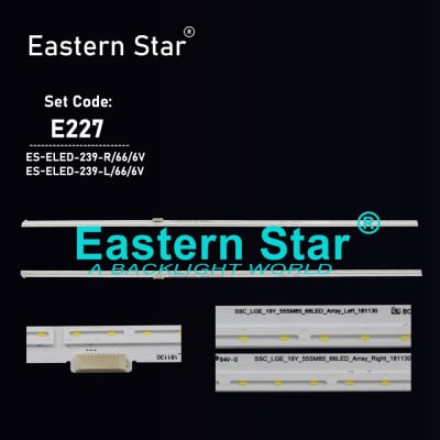 Led Backlight SSC-LGE 19Y 55SM85  set-2 ES-ELED239