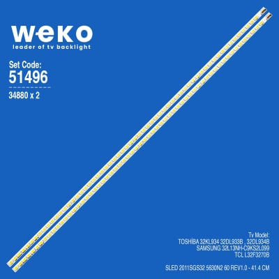 Led Backlight 2011SGS32 5630N2 60 REV1.0 34880