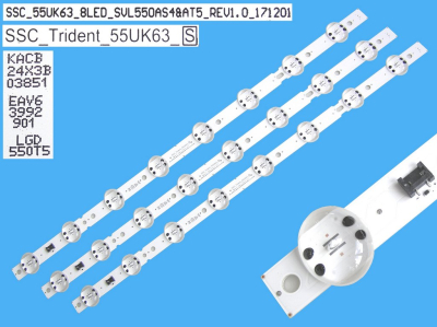 LED Backlight SSC_55UK63 EAV64013701 set-3