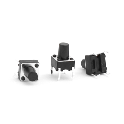 Κουμπί 4 ακίδων 6x6 Υ 8mm Κουμπί-5mm