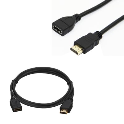 CABLE HDMI-HDMI FEMALE 30cm