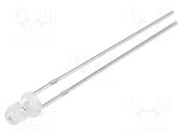 Πομπός LED υπερύθρων 3mm 880nm