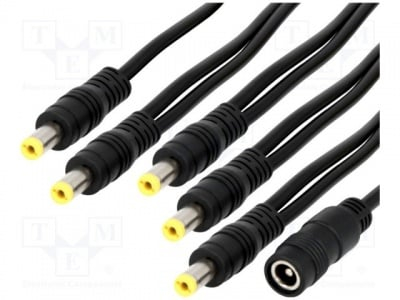 PC-101-C8 1 έως 8x 5,5x2,1 mm