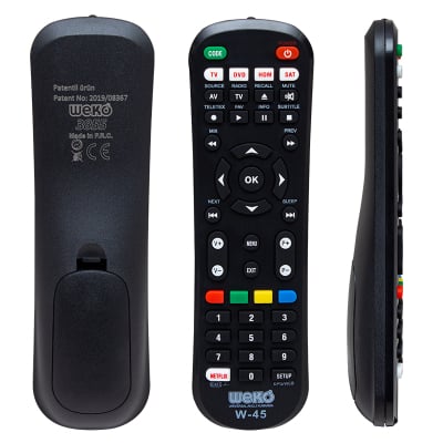 RC RM-W45 4 IN 1 Universal LED TV