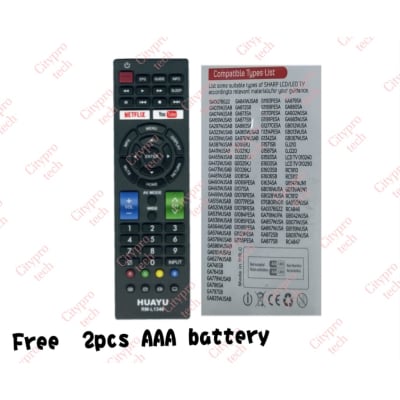 RC RM-L1346 NETFLIX SHARP