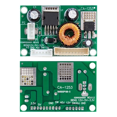 Μετατροπέας DC βαθμιδωτής τάσης CA-1253 12V σε 5V 3.3V 3A