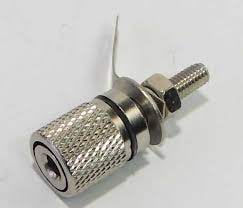 Banana socket 4mm METAL
