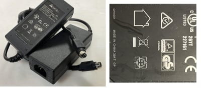 ADAP. 12V 5A with cable PC-MDP-402-4P