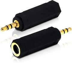 AC-046 Gold 6.3mm -3.5mm jack