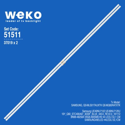 LED backlight 65\'\' V0T6-650SM0-R0  set-2