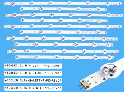 Led Backlight DLED 480DLED_SLIM set+tape glue