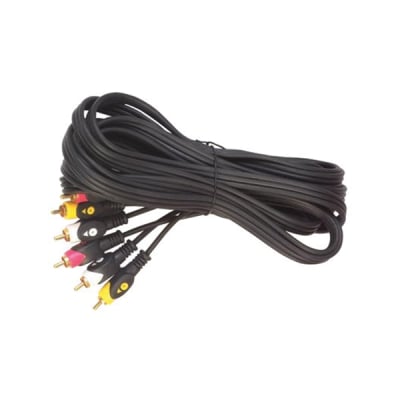 CABLE 2RCA-3.5 STEREO JACK 5m