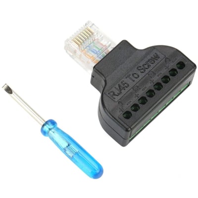 PM-24267 ΒΙΔΩΤΟΣ ΑΚΡΟΔΕΚΤΗΣ RJ45 CAT5 ΣΕ 8 ΑΚΙΔΕΣ