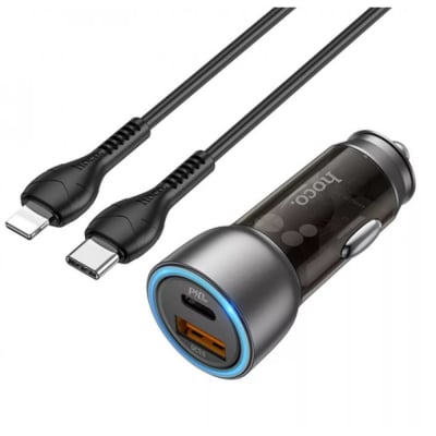 CAR Charger NZ8 12V 45W TYPE-C+USB 3.0