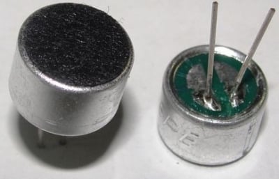 Electret Condenser Microphone 6mm