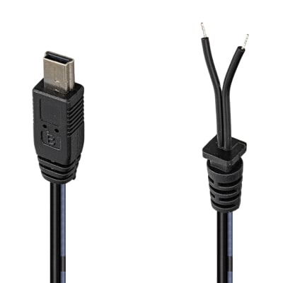 DC Cable  Mini Usb 2.0 Male 8/0.10bs*2f 1.2m