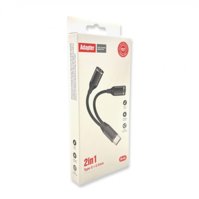 Adapter sx-03 OTG Type-C към 3.5mm+TYPE C