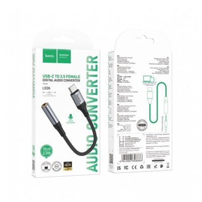 Adapter LS36 OTG Type-C към 3.5mm