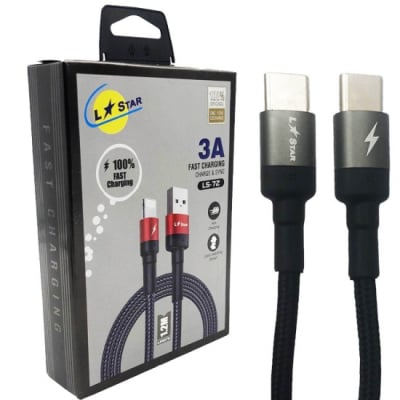 ΚΑΛΩΔΙΟ USB 3.0 Type-C σε IPHONE TEXTIL 3.0A QC-48