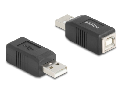 Adapter USB 2.0 type A male to USB type B female