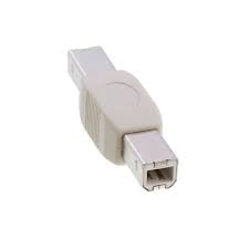 Adapter USB 2.0 type B male to USB 2.0 type B male