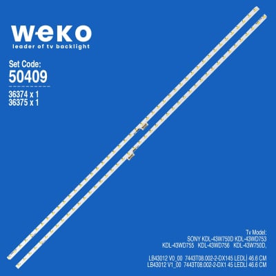 LED Backlight LB43012 SET-2