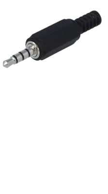 JC-135 2.5mm Stereo Jack 3 pin PVC