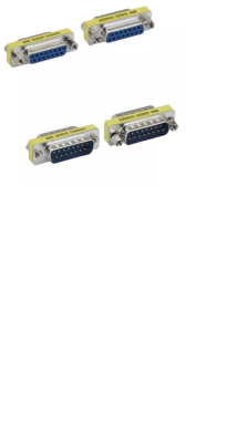 GCM-15M15F MINI GENDER ADAPTER 15/M 15/F