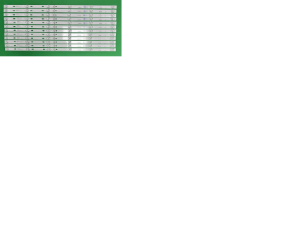 Σετ οπίσθιου φωτισμού LED TCL-55P10-3030FC-12X6-LX