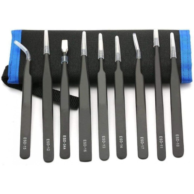 Τσιμπιδάκια PINCETTE 9 SET-EDS10 EDS11 ESD12 EDS13 EDS14 EDS15 EDS16 EDS17EDS18 EDS34A
