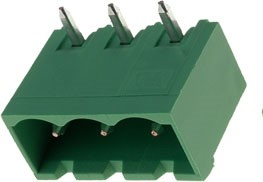 Υποδοχή πλακέτας 3 ακίδων TBG-5-PW-3P