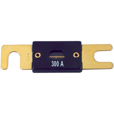 Ασφάλεια αυτοκινήτου AMF-Flat, 32V, επιχρυσωμένη ασφάλεια Wafer 300A