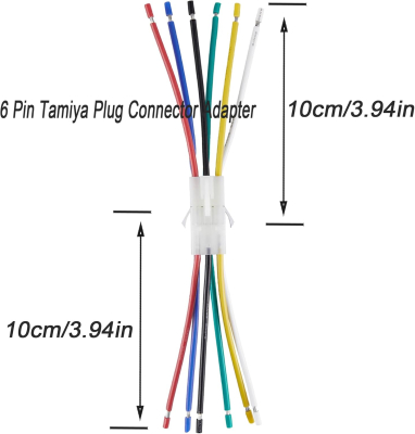 CAR-FH170 ζεύγος 6 ακίδων 14AWG + βάση ασφάλειας