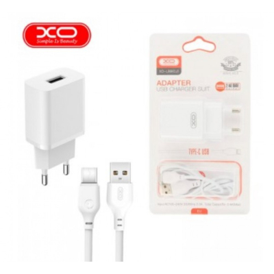 ADAPTER XO-L99 USB 5V 2.4A+ CABLE TYPE-C