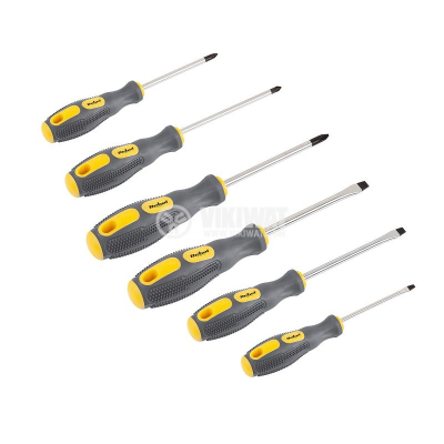 ОТВЕРТКИ КОМПЛЕКТ 6 БР. REBEL RB-1108