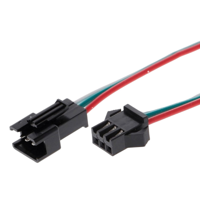 Комплект Micro JST PH 3-pin αρσενικά/θηλυκά βύσματα