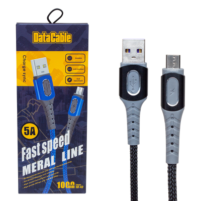 CABLE USB TO Micro USB 5A 3780