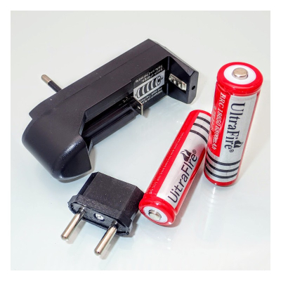 CHARGER BATTERY 18650 1pc