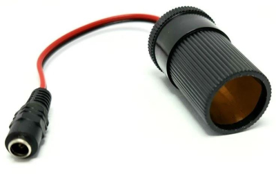 PM-28526 DC 5.5x2.5 mm θηλυκό - προσαρμογέας αναπτήρα αυτοκινήτου