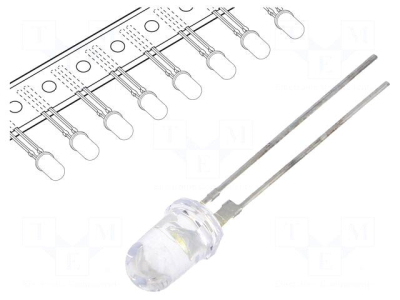 LED 5mm 3V white N0W59L96