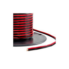 Καλώδιο ηχείου 2x1.0mm 1m κόκκινο και μαύρο