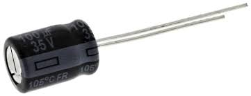 100UF/35V 105\'C EE χαμηλή ESR
