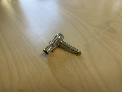 Σύνδεση καλωδίου, 6,3 mm, στερεοφωνικό, M, σχήματος G